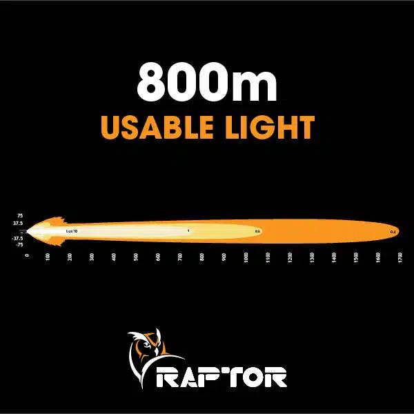 UltraVision Raptor 70 7" Led Driving Lights 5700k PAIR