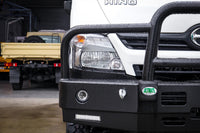 Hino 817 300 Winch And Low Beam Light Compatible Bull Bar Ripple Black
