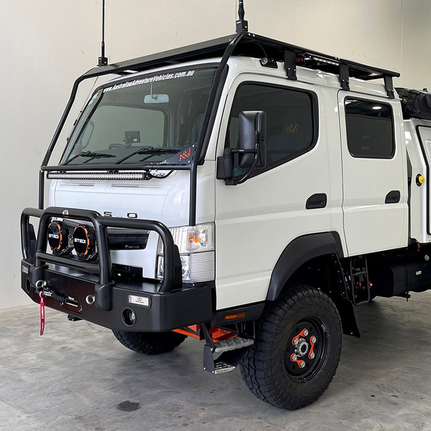 Fuso FGB71/ FG84 Dc Alloy Scrub Bar/Roof Pod With Wind Deflector Fitted