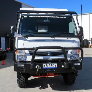 Fuso FGB71/ FG84 Sc Alloy Scrub Bar/Roof Pod With Wind Deflector Fitted