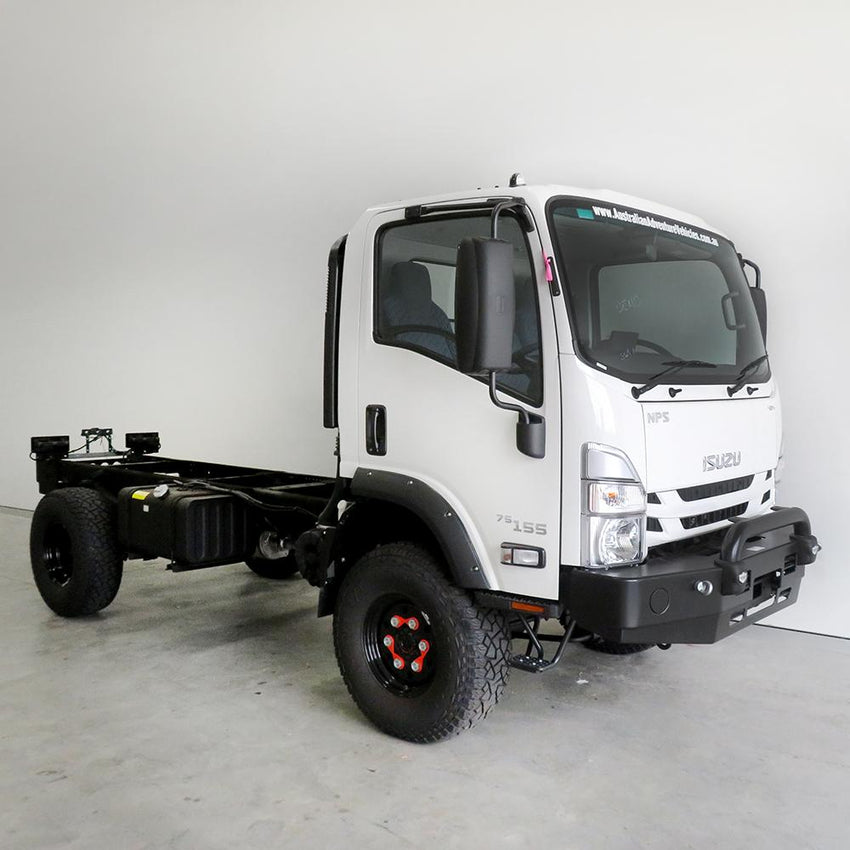 New Isuzu 75/155 Single Cab Manual 7000Gvm+ Bull bar+ 37" Xplora SSW