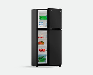 Bushman 190L Upright Fridge - 145L Fridge & 45L Freezer