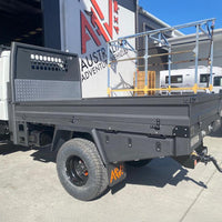 Alloy Tray Suit Isuzu Dc Mounted On A Sub Frame - Powder Coated