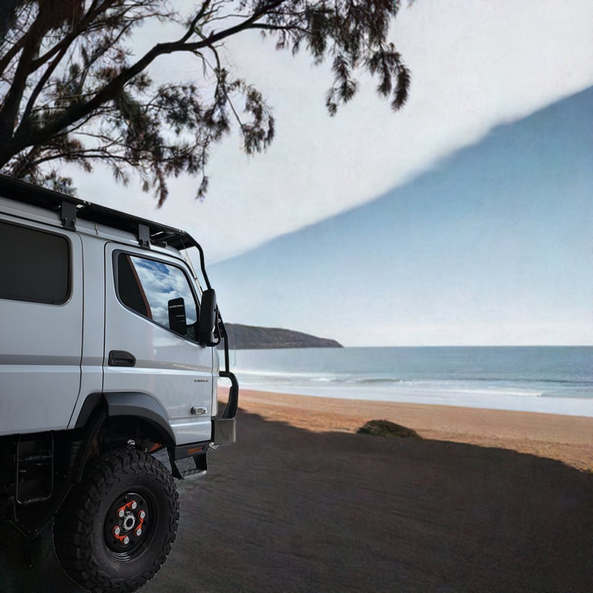 Fuso Crew Cab Window Shades 5 pcs