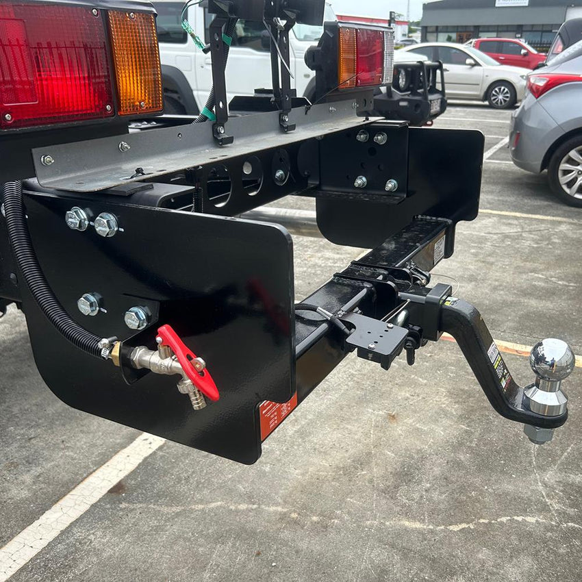 Isuzu NPS 2008+ Towbar3500Kg Rated & 7 Pin (12V) Flat Trailer Plug Fitted