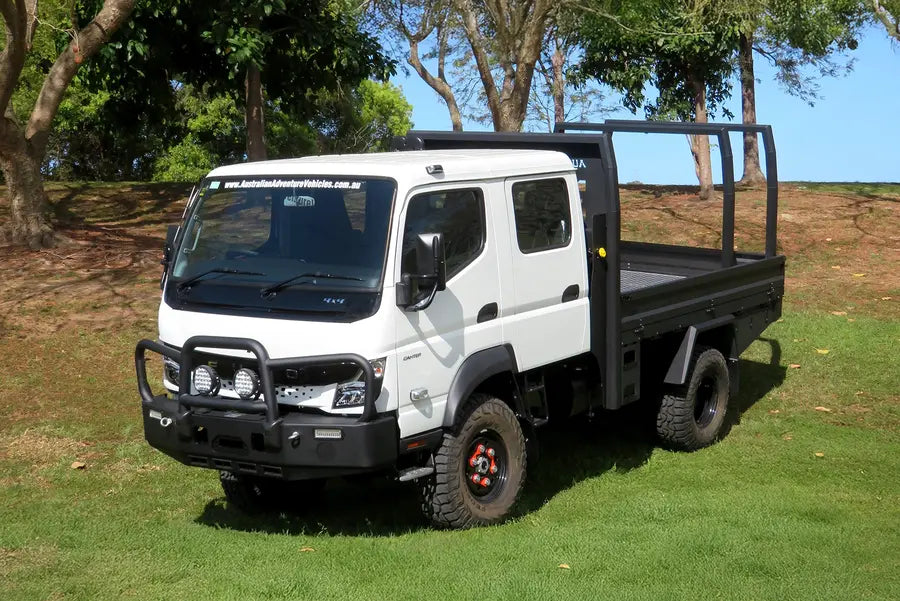 fuso canter crew cab 4x4 truck by aav4x4