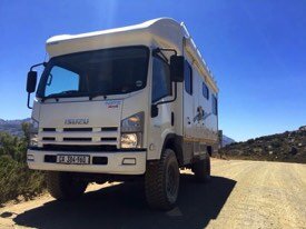 Isuzu from South Africa with Super Singles