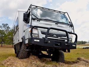 mitsubishi canter 4x4 suspension upgrade