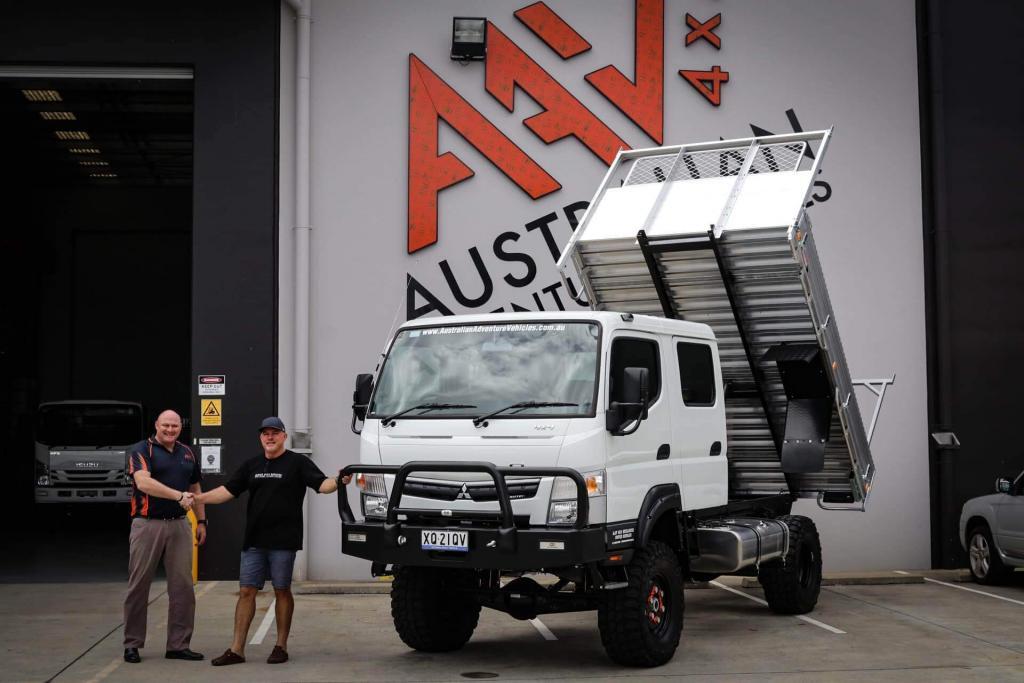 tough tipper the owner of aav4x4 vehicle