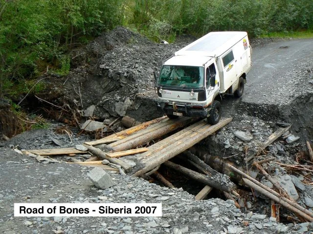 Road of Bones in Siberia 2007